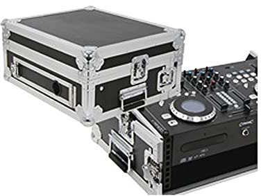 Power Dynamics Mixer Flight Case Mobile DJ Disco CD Deck Equipment 7x3 19 Units Protection