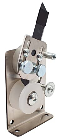 Jieotwice Máquina Peladora de Cables Manual Portátil, Peladora de Cables DIY Mini Pelacables de Residuos 2-35mm2 con Hoja de Acero de Tungsteno(A)
