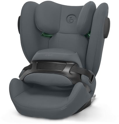 CBX by CYBEX Kinder-Autositz Pallas B3 i-Size, ISOFIX, 9-50kg, Grau | ISOFIX und Top-Tether, ab ca. 9 bis 50 kg, ab ca. 15 Monate bis 12 Jahre, Fangkörper für Schutz, Seitenaufprallschutz