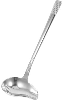 UTHCLO Soßenkelle Aus Edelstahl Mit Ausguss Für Servieren Kochen Und Ausgießen Von Soßen Und Bratensoßen Praktisch Für Küche Und Zuhause