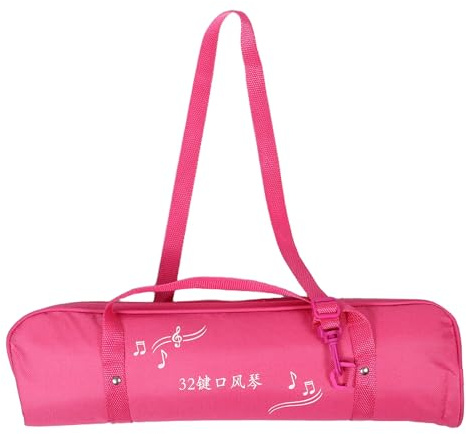 Abaodam Melodica Transporttasche für 32 Tasten aus Canvas mit Griff Kompakt und Kratzfest Aufbewahrungstasche für Melodica Keyboards zum Üben und Unterricht
