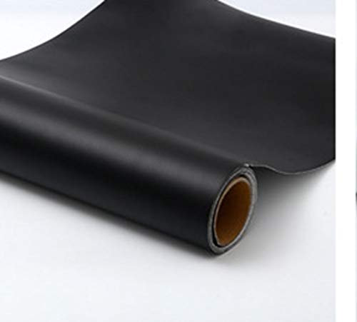 MoonyLI Chalkboard Foil Roll DIY Removable Blackboard Wallpaper Roll, Blackboard Sticker, Self-Adhesive, Blackboard Film for Home School & Office, 90 x 100 Magnetic Sheets, Black