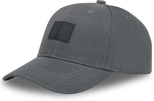 Johnny Urban Cap Herren & Damen Grau - Dean - Basecap Kappe für Männer & Frauen - Stylische Snapback Caps - Größenverstellbar