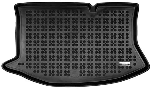 AZUGA Gummi Kofferraumwanne Premium Antirutsch passend für Ford Fiesta 3-/5-türer ab 10/2008-6/2017 (vertiefter Standardboden) AZ12000041