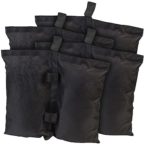 Royal Gardineer Zelt-Sandsäcke: 4er-Set Pavillon-Sandsäcke aus wasserdichtem 600D Oxford-Gewebe (Zelt-Ankergewichte, Gewichtsäckchen für, Schirmständer)