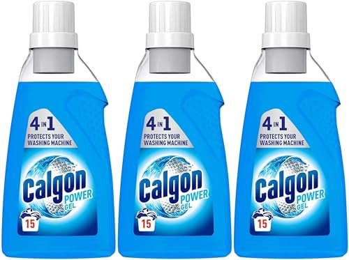 Calgon Gel 4-in-1 Washing Machine Water Softener Gel 750ml, Multipack of 3