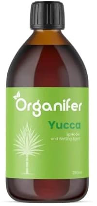 Fertilizzante Da Yucca - (250 Ml - 2.500 M2) - Fertilizzante Liquido - Umidità Delle Piante - Ammendante Del Terreno - Efficienza Nell'Uso Dell'Acqua E Resistenza Alla Siccità - Organifer