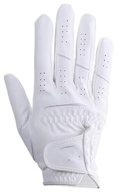 Golfhandschuhe Golfhandschuhe Herrenhandschuh for linke/rechte Hand, 2 Farben, weich, weiß, dunkelgrau, Swing-Putting-Trainingspartikel, atmungsaktive Handschuhe Golfhandschuhe Damen(1Pc Right white,2