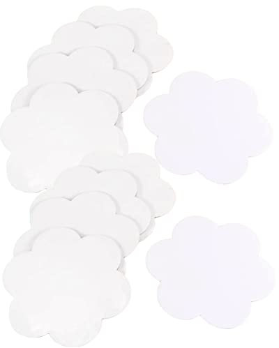 ULDIGI 10stücke Leinwand Zum Malen in Blumenform Baumwoll-malskizzenblock Für Ölmalerei Künstler-maltafel Diy-malbrett Zeichenbrett Für Anfänger Und Amateure