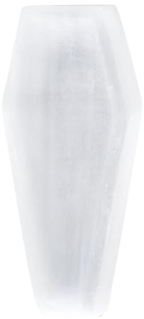 PawwJoy Cuenco de cristal de selenita para meditación y almacenamiento de joyas, cuenco de carga de selenita natural para decoración espiritual y decoración del hogar, 4 opciones de tamaño, 14 cm
