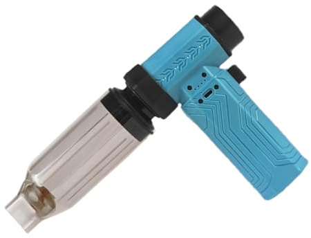 Aspirateur de voiture portable avec 2 modes de soufflage et d'aspiration, 120 W, forte puissance d'aspiration rechargeable pour le nettoyage automatique, aspirateur sans fil pour intérieur de voiture