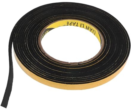 MAGICLULU Shock-absorbing Noise-reducing Tape for Car Wire Harness Black Adhesive Damping Tape for Automotive Electrical Insulation and Cable Binding