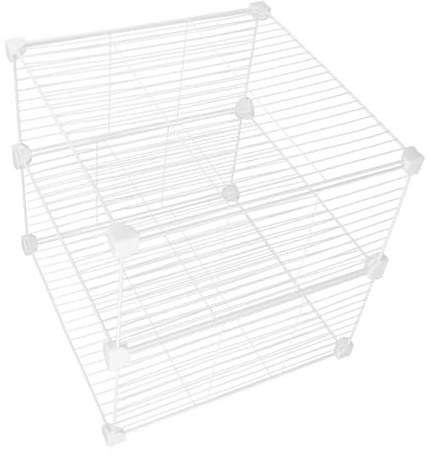 Toddmomy Séparateur Métallique pour Étagères de Congélateur 37x37x36 Cm, Organisateur de Rangement pour Réfrigérateur et Congélateur Coffre, Panneau de Séparation Robuste pour Étagères