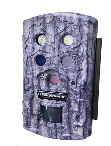 BolyGuard Wildlife Wildkamera 45MP 4K HD Jagdkamera 30,5 m Erfassungsreichweite 40 Stück 940 nm IR-LEDs mit Nachtversion für Wildtierüberwachung und Heimsicherheit (BG590-4K)