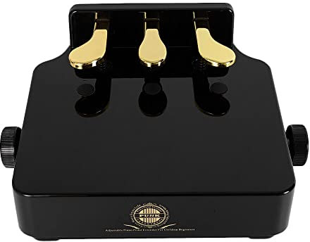 Kinderklaviere Pedal Extender Klavier Bank Pedalerhöhung für Kinder Piano Pedalverlängerung mit 3 Pedalen Klavier Lehren Hilfe Zubehörteil