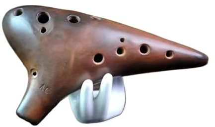 professionelle Okarina Ocarina 12-Loch-Basis Ocarina of Time Professionelles Instrumentenzubehör Legendäre Ocarina(Color:2)