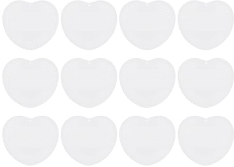 sourcing map 20Pcs Urinal Screen Deodorizer, Anti-Splash Scented Urinal Cakes Odor Protection Urinal Mats Toilets, Bathroom, White