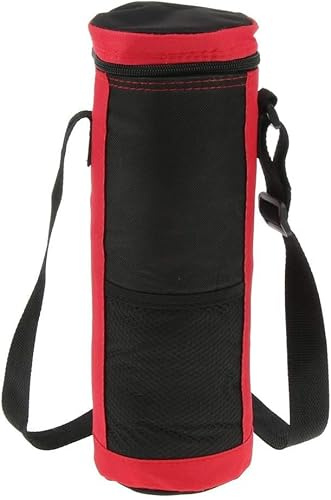 Sac isotherme imperméable de 2 L, sac isotherme en tissu Oxford pour bouteille d'eau, sac de transport avec sangle