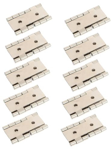 Charnières de Meuble en Fer Style Rétro pour Cabinet et Écran, 10 Pièces
