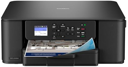 Brother DCP-J1313DW Wireless, A4 Inkjet Printer|all-in-one (Print/Copy/Scan)|Wi-Fi/USB 2.0|A4|2-Sided Print|Photos|Inks|UK Plug