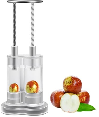 Cherry Deseeding Gadget - Multi-Fruit Pit Remover, Stainless Steel Cherry Corer | Handheld Tomato Core Extractor, Food Grade Olive Pitting Tool, Quick Plum Seed , Easy Red Date Stoner, Portable fo