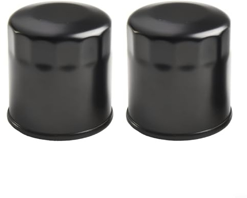 Gdfnmogo 2 Pack 136-7848 Oil Filter for V-Twin Engine Compatible with For TimeCutter For Zero Turn Mower SS SW SWX ZS MX HD Series Steel Replacement Filter Parts