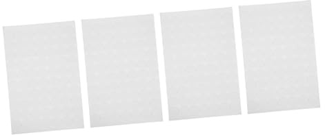 jojofuny 300 Stück Transparente Runde Doppelseitige Acryl klebepunkte Spurenfreie Ablösbare Aufkleber für Büro Heim DIY Vielseitig für Papier Holz Glas Metall Geeignet