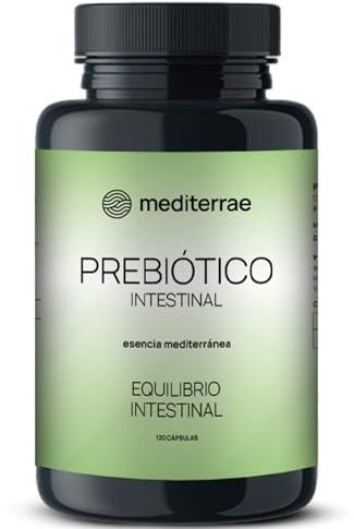 Prebiótico Intestinal con Inulina | Fibra Prebiótica | 120 Cápsulas Veganas