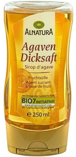ALNATURA - Sirop D'Agave 250Ml - Lot De 4