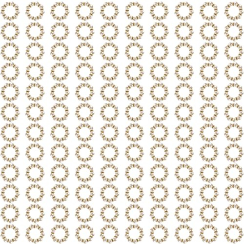 120 Stück Serviettenringe Set mit Perlen Serviettenschnallen ABS Serviettenringe Perlen Exquisit Serviettenhalter für Hochzeiten Bankette Geburtstage Esstische Partys