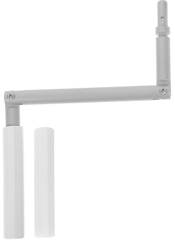 PRETYZOOM Manivela para Ventana Abatible Reemplazo De Manija De Ventana Metálica Abreventanas Manual Ergonómico para Apertura Manual En Hogar Y Espacios Comerciales 10.62X6.29X0.78In