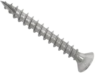 Forgefix Pozi exterior screws 5.0 x 40mm, box of 200. Strong, corrosion-resistant fixings ideal for outdoor timber, decking, and general construction tasks.