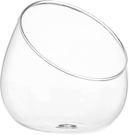 NULYLU Mikrolandschaft Glasflasche mit Deckel Bruchfeste Ökologische Flasche für Sukkulenten Terrarium Glasbehälter für Zuhause und Geschäft