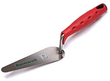 Barnwell Stainless Steel Round Ended Narrow Pointing Trowel 160mm 6 1/4