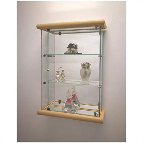 VM ART DESIGN GLASS hängevitrine VMBR1T (White Oak Wood)