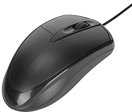 Kontor Ergonomisk Mus, Trådbunden Ultratunn PC-mus för Macbook Bärbar Dator
