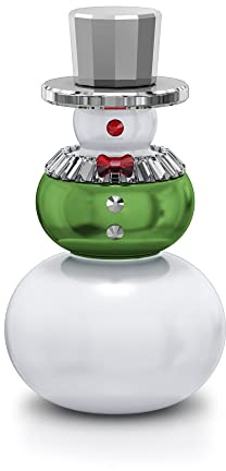 Swarovski 5596361 Figurine Bonhomme de Neige en Cristal et métal Multicolore 6,6 cm