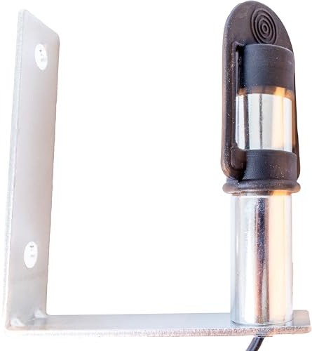 Ama-Rundumleuchte-Stützsäule – Bipolar verzinkt mit AL-Halterung, Höhe 102 mm und Ø 24 mm