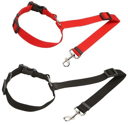 Pack De 2 Ceintures De Sécurité Pour Chien De Voiture, Ceintures De Sécurité Réglables Pour Chien, Fournitures Pour Animaux De Compagnie, Ceintures De Sécurité Fixes Pour Animaux De Compagnie
