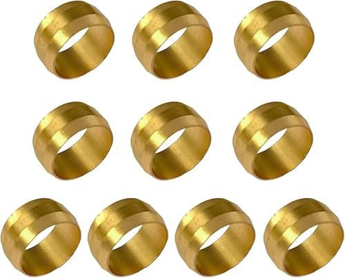 15mm Copper Compression Olives Copper - Pack of 20