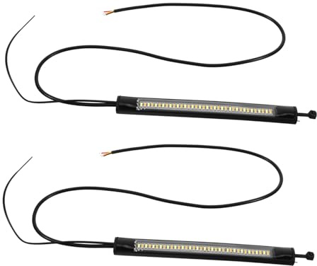 OSOLADY 2 Piezas Luces LED de Señalización para Motocicleta Tira Flexible de Leds Intermitentes Duales y Instalación y Durabilidad Condiciones Adversas