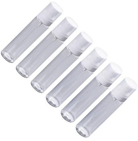 GALPADA 6stücke Leere Pumpflasche Transparent Sprühflaschen-set mit Teilen Leere Reiseflaschen als Flüssigkeitsbehälter Auslaufsichere Pump und Sprühflaschen für Reisen und Nachfüllen