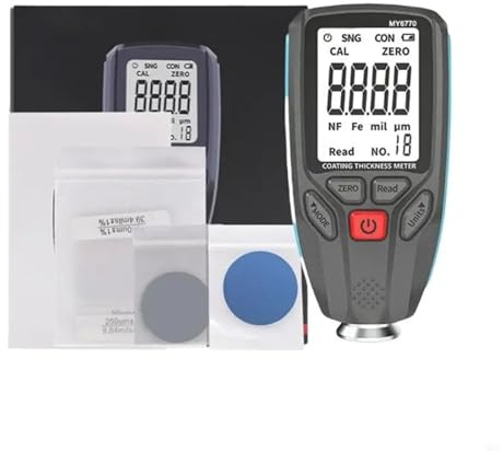 Misuratore di spessore del rivestimento automatico con display digitale, tester dello spessore della vernice for veicoli,Affidabile