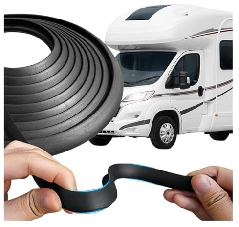Car Door Rubber Seal for Automotive Camper Boat Truck and Van RV Window Rubber Seal Strip Locking Gasket Edge Weatherstrip Car Rubber Sealing Strips