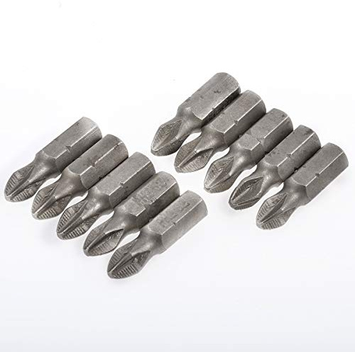 KATUR Jeu de tournevis cruciformes de précision 25 mm avec embouts hexagonaux antidérapants et PH2 magnétique (25 mm)