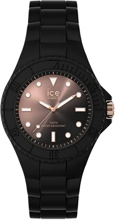 Ice-Watch - ICE generation Sunset black - Schwarze Damenuhr mit Silikonarmband - 019144 (Small)