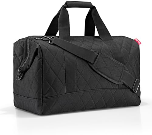 reisenthel Unisex allround L shoppingkorg, Rombus svart, Large, modern