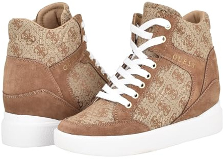 Guess Femme Blairin Basket, Beige Marron 110, 37.5 EU