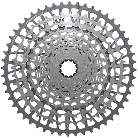 SRAM GX Eagle T-Type XS-1275 Cassette - 12-Speed, 10-52t, for XD Driver, Silver/Silver