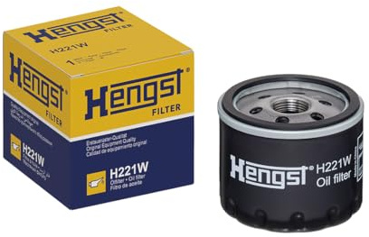 HENGST - Ölfilter H221W - Öl-Anschraubfilter für KFZ | Hochwertiger Motorölfilter für KFZ mit Otto- oder Dieselmotor - Robuster Ölfilter mit hoher Schmutzaufnahmefähigkeit